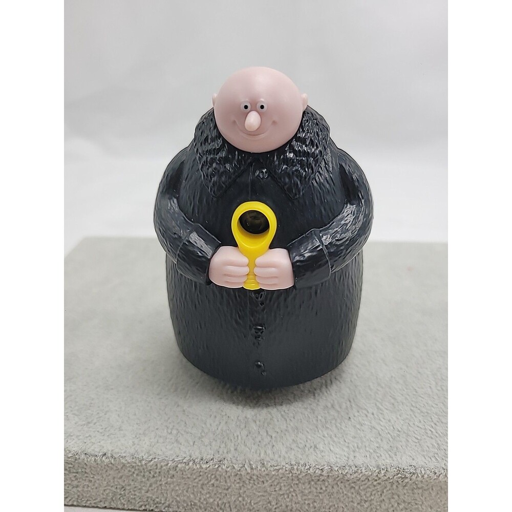 2024 Addams Family Burger King Uncle Fester Toy Light Up WORKS 4"